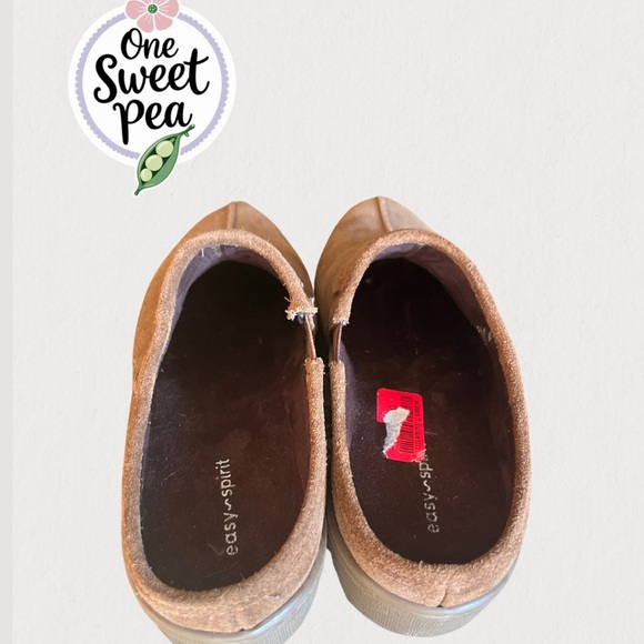 Easy Spirit Brown Loafers Slip-Ons - Picture 3 of 5
